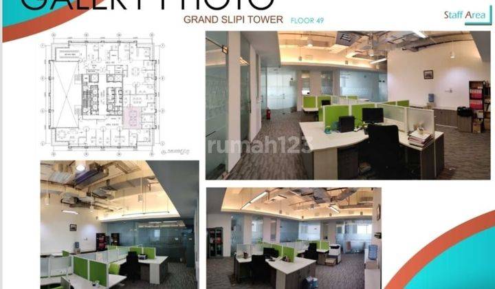 Ruang Kantor Penthouse 2 Lantai Kantor 670 M Di Slipi Raya Sudah Renovasi 1