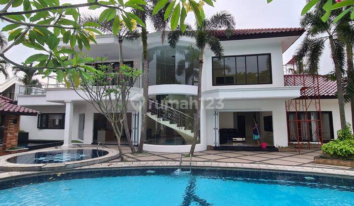 Rumah Mewah Semi Furnished Bagus Shm Di Damai Indah Golf Bsd 2