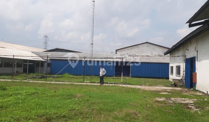 Ex Pabrik Garmen Bagus Luas 10.286m² dengan SHM di Cinangk, Depok