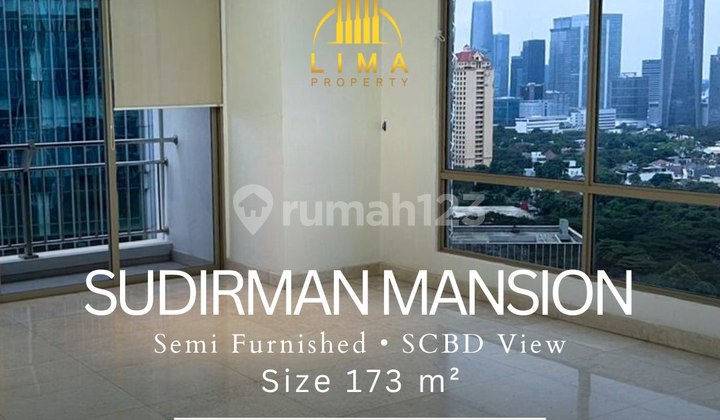 Sudirman Mansion Semi Furnished View SCBD Near Business Area