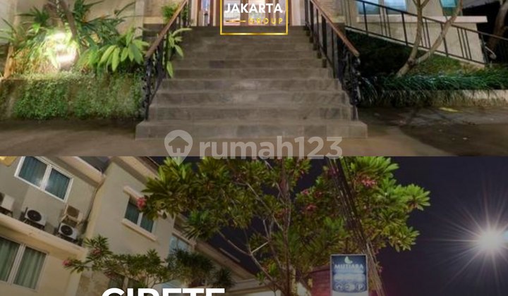 Mutiara Suites 2.5 Lantai + Basement Cipete Ada Pool & Carport Luas 