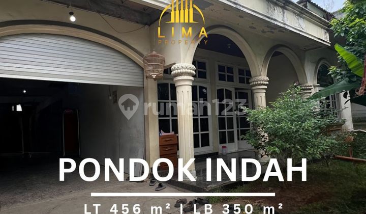 Rumah Lama Hitung Tanah Pondok Indah Bebas Banjirprime Area