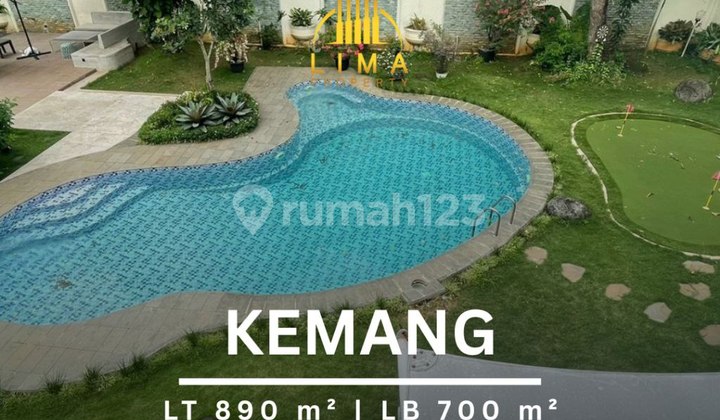 Rumah Kemang Private Pool & Taman Luas Dalam Cluster Rumah Kemang Private Pool & Taman Luas Dalam Cluster