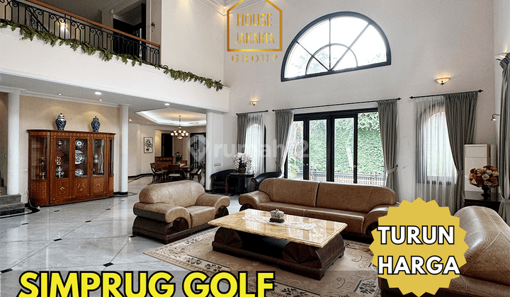 Rumah Simprug Golf 2 Lantai Elite SHM Murah 1