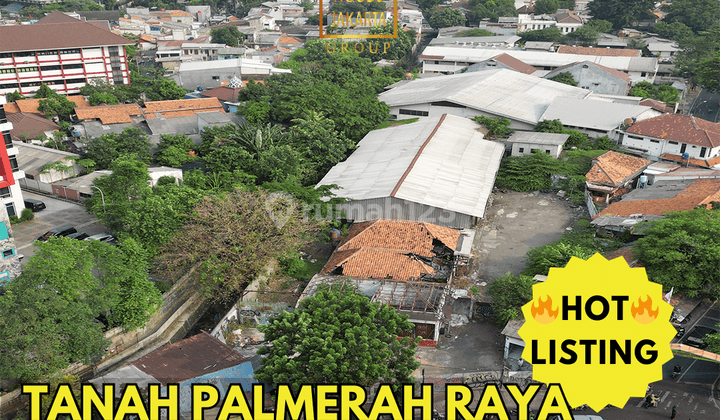 Tanah SHM 2.780 m² Palmerah Tanah Komersil Jakarta Barat 1