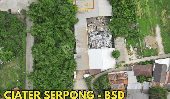 Tanah Bsd Serpong Murah Bisa Komersil Dekat Jalan Raya 4000m2  1