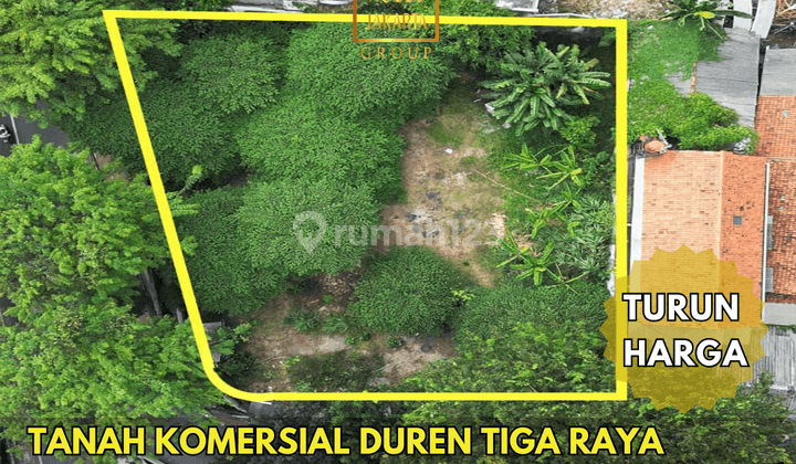 Tanah Duren Tiga Hoek Lokasi Strategis Bisa Ijin 4 Lantai 1