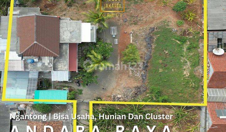 Rumah Hitung Tanah Andara Samping Tol Desari 1