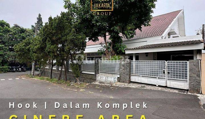 Rumah Cinere Hook Dalam Komplek Dekat Tol Desari  1