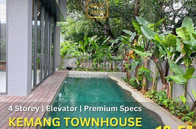 Townhouse 4 Lantai Kemang Jakarta Selatan 1