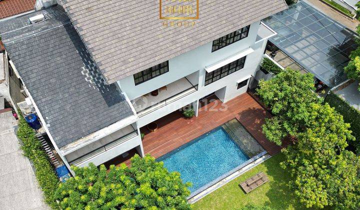 Rumah Kebayoran Baru Luxury New Renovated Taman Luas Ada Pool 2