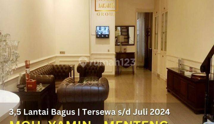 Rumah Menteng 3.5 Lantai Modern Minimalis Jakarta Pusat 1