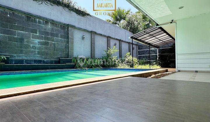 Rumah Pondok Indah Ada Pool Taman Luas Dekat Simatupang Jaksel 2