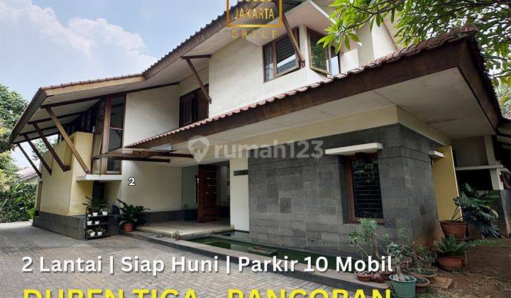 Rumah Duren Tiga Murah Taman Carport Luas  1