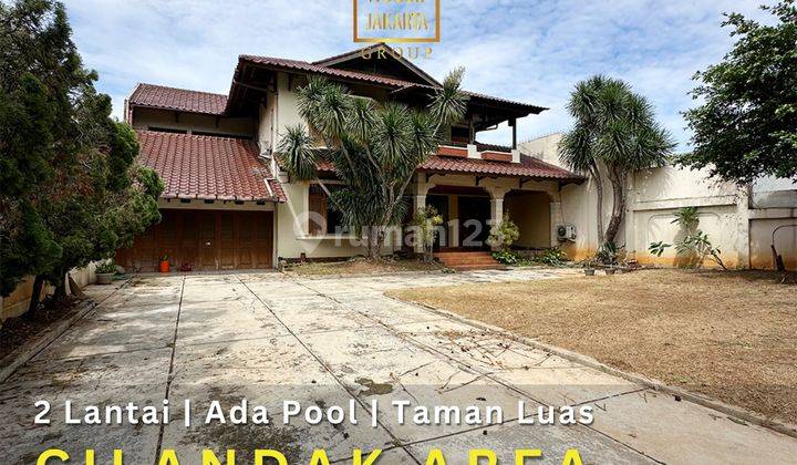 Rumah Cilandak Ada Pool Taman Carport Luas 1