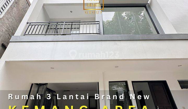 Rumah Murah Kemang 3 Lantai Modern Minimalis Bagus Prime Area 1