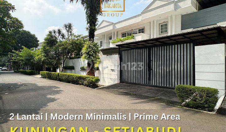 Rumah Modern Minimalis Kuningan Setiabudi Area Elite 1