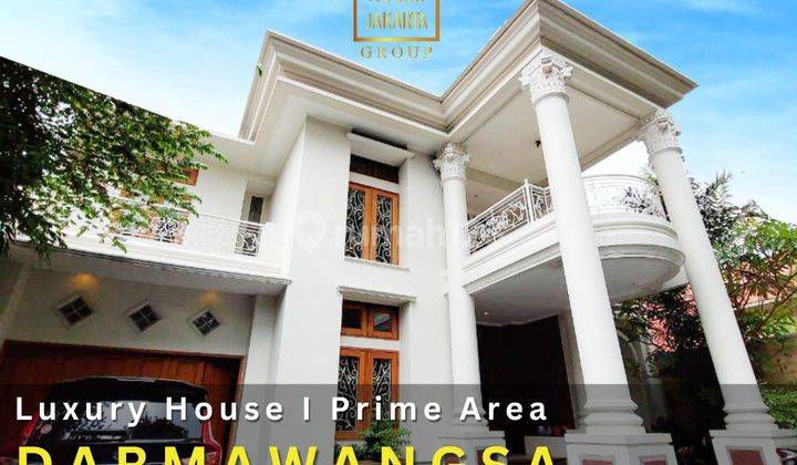 Rumah Kebayoran Baru 2 Lantai Ada Pool, Garasi Carport Luas 1