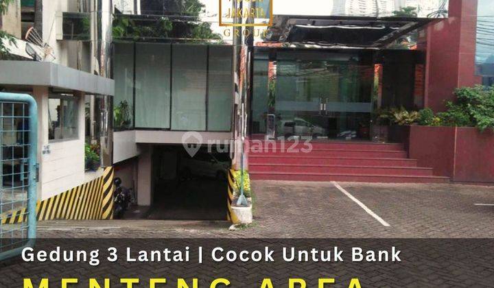 Gedung Office 3 Lantai + Basement Prime Area Cocok Untuk Bank 1