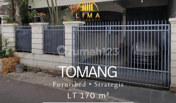 Rumah Tomang Furnished Strategis Dekat Taman Anggrek & Senayan Rumah Tomang Furnished Strategis Dekat Taman Anggrek & Senayan