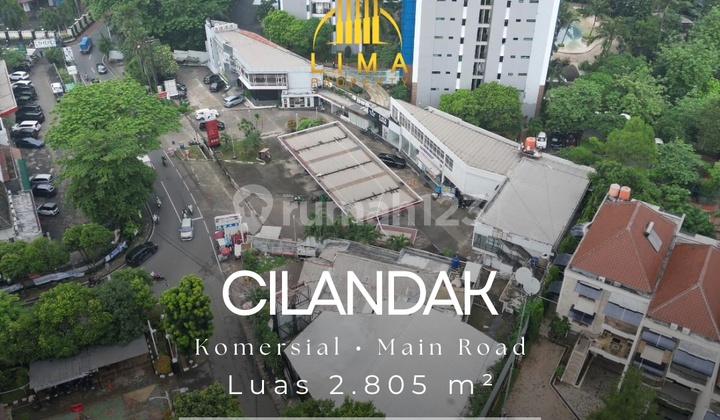 Tanah Komersial Cilandak Zona K3 Main Road