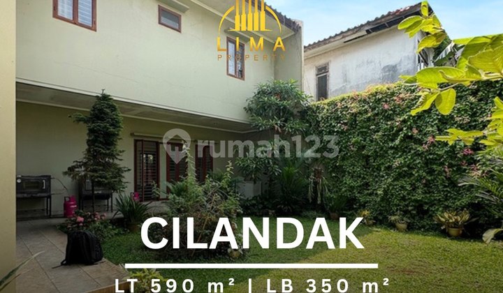 House Price Drop in Cilandak 2 Buildings Near Citos & Mrt