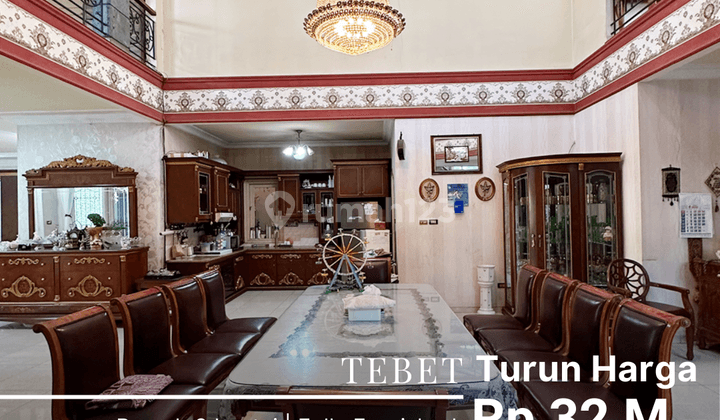 Rumah Tebet 2 Lantai Fully Furnished Ada Pool, Taman Carport Luas 1