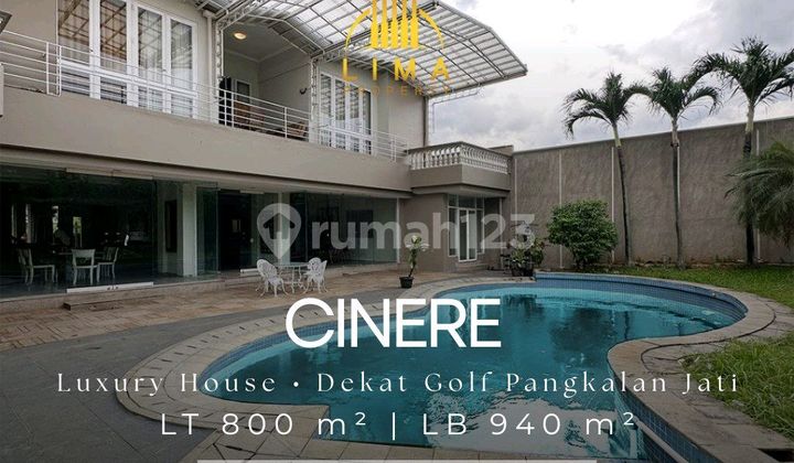 Cinere Park House, Swimming Pool & Spacious Carport