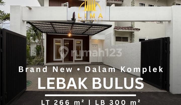 Rumah Lebak Bulus Dalam Komplek Dekat Stasiun Mrt & Akses Tol