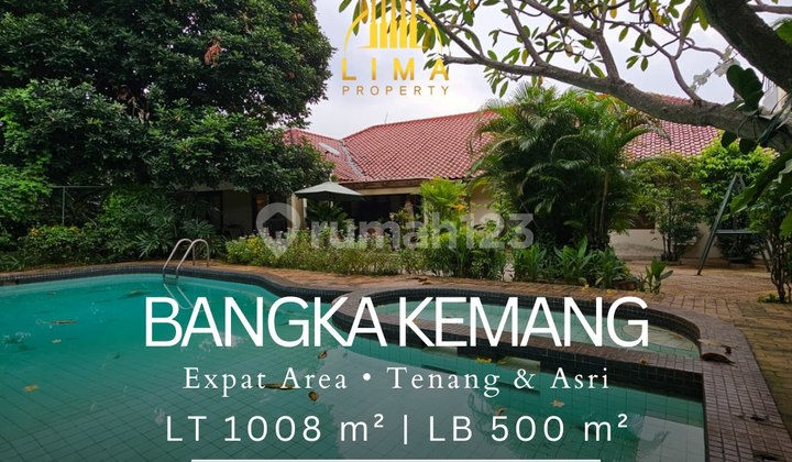 Bangka HousePrivate Pool & Spacious Garden . Quiet Neighborhood . Wide Road Row