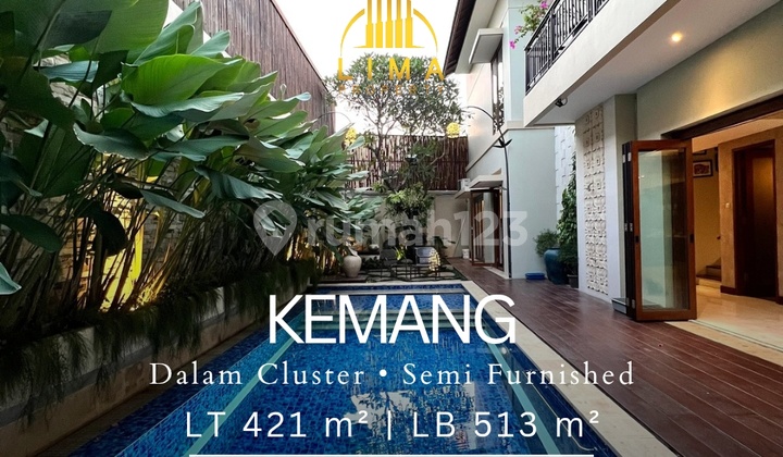 Rumah Kemang Semi Furnished Dalam Cluster Eksklusif Private Pool Rumah Kemang Semi Furnished Dalam Cluster Eksklusif Private Pool