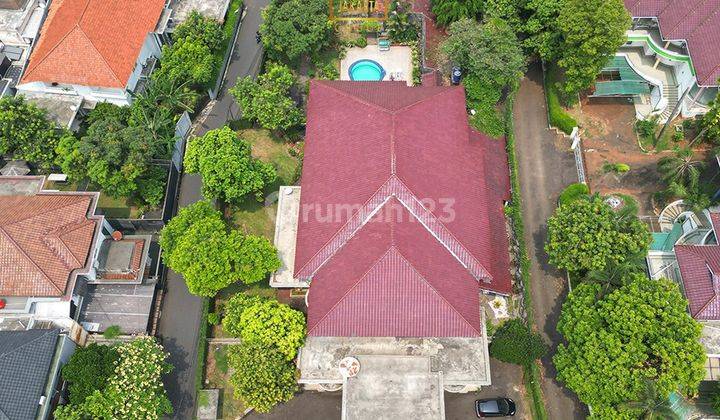 Turun Harga Rumah 2 Lantai Luas Tanah 2500m2 Ada Pool, Taman Luas 2