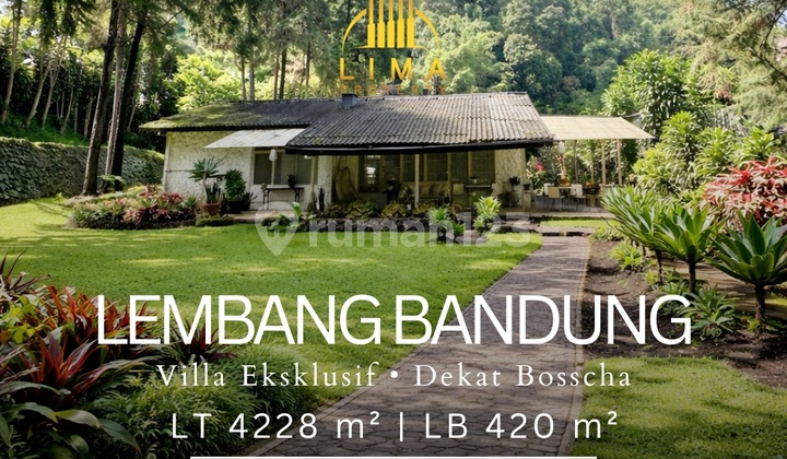 Exclusive Lembang View Villa Close to Bosscha Observatory