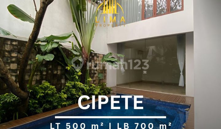 For Rent Rumah Hook Cipete Private Pool Lingkungan Tenang