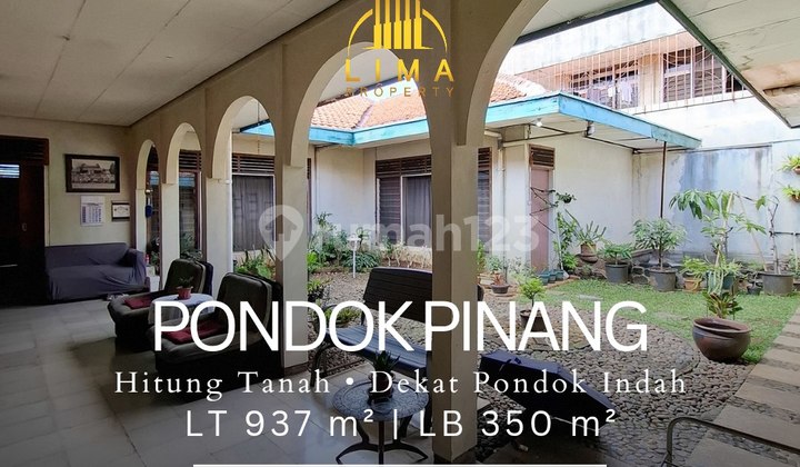 Rumah Hitung Tanah Dekat Pondok Indah Good Invest