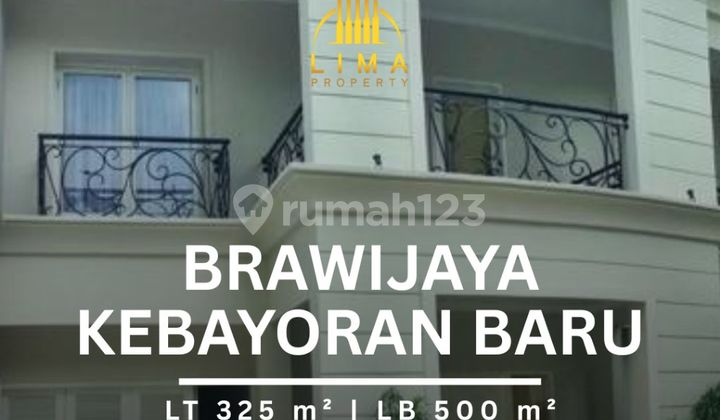 Rumah Brawijaya Kebayoran Baru Kawasan Elite Tenang & Asri
