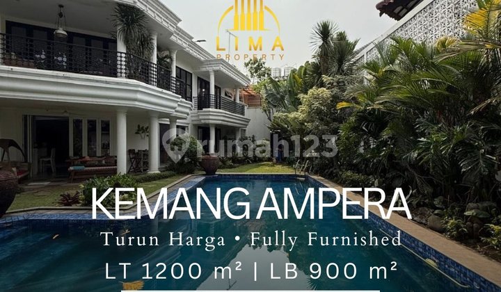 Rumah Mewah Ampera Kemang Private Pool Carport Luas Rumah Mewah Ampera Kemang Private Pool Carport Luas