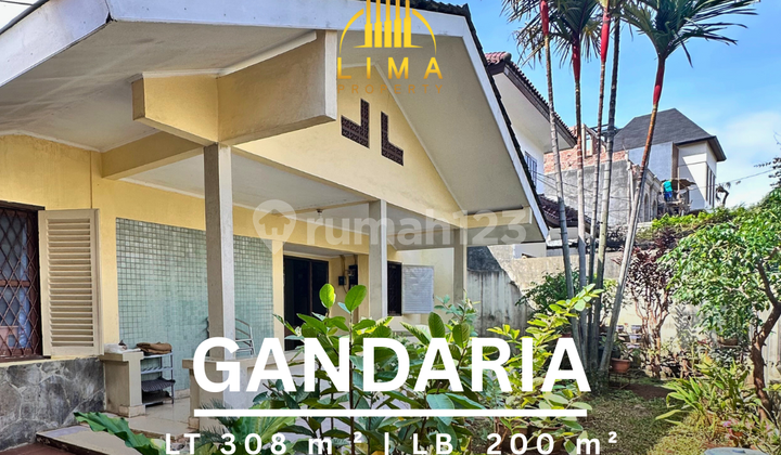 Rumah Gandaria Semi Komplek Bebas Banjir Dekat Gandaria City 