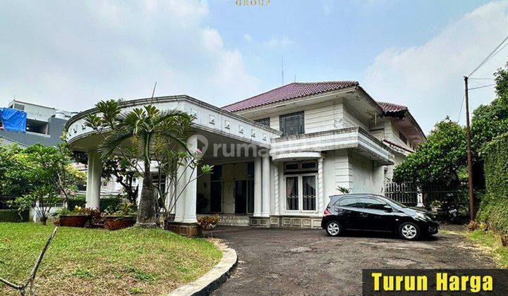 Turun Harga Rumah 2 Lantai Luas Tanah 2500m2 Ada Pool, Taman Luas 1