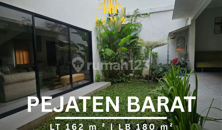 Rumah Pejaten Barat Kemang 2 Lantai Area Tenang Bebas Banjir