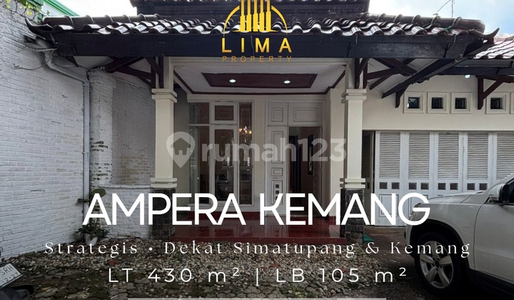 Ampera Kemang House with Spacious Yard & Private Pool Near Simatupang Ampera Kemang House with Spacious Yard & Private Pool Near Simatupang