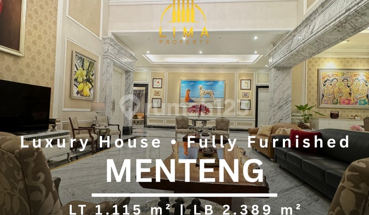 Rumah Super Mewah Menteng Rare Opportunity Kawasan Elite