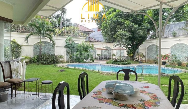 Rumah Kemang Private Pool & Taman Luas Dalam Cluster 2