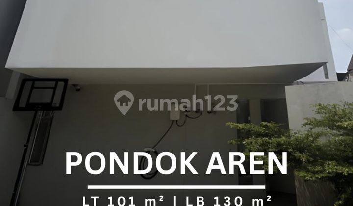 Rumah Hook 2 Lantai Pondok Aren Fully Furnished