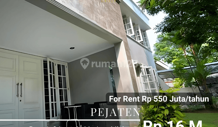 Rumah 2 Lantai Modern Minimalis Ada Taman, Garasi Carport 1