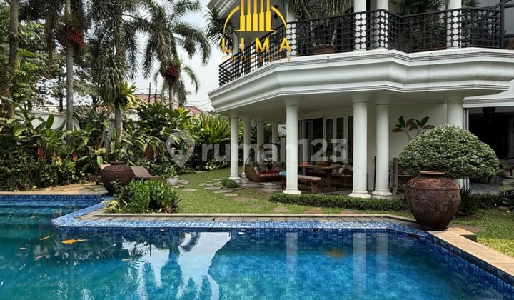 Rumah Mewah Ampera Kemang Private Pool Carport Luas 2