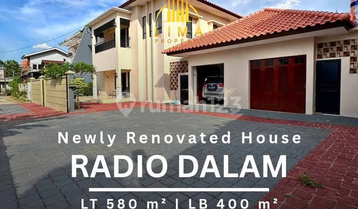Rumah Newly Renovated Radio Dalam Carport Luas Dekat Gandaria City & Pim Rumah Newly Renovated Radio Dalam Carport Luas Dekat Gandaria City & Pim