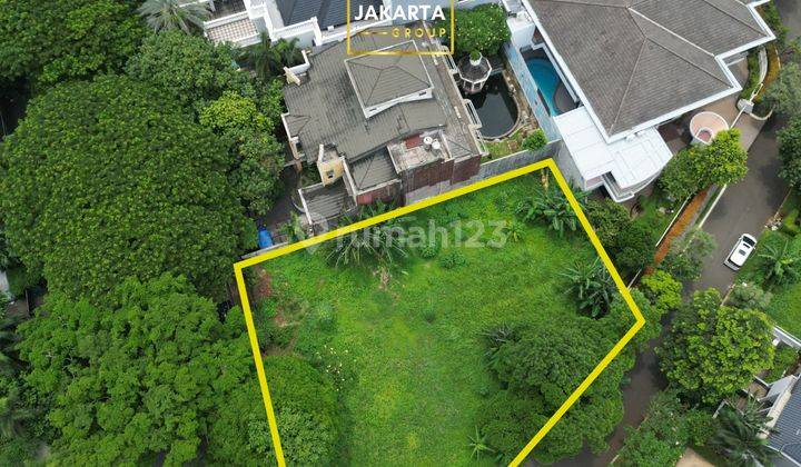 Tanah Luas 1.189 m2 Dalam Komplek Row Jalan Lebar 2
