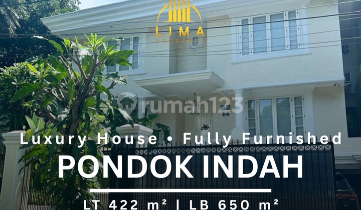 For Rent Luxury House Pondok Indah Private Pool Elite Area For Rent Luxury House Pondok Indah Private Pool Elite Area