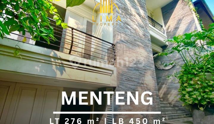 Rumah Menteng Lokasi Premium & Strategis Dekat Taman Suropati Rumah Menteng Lokasi Premium & Strategis Dekat Taman Suropati